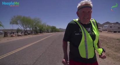 VIDEO: World War II Veteran Cross-Country Runs For A Cause Close To His Heart
