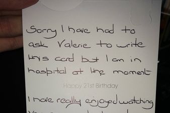 “Best Wishes, From Nancy” This 102-Year-Old Woman May Have Been In Hospital But She Didn’t Forget An Important Birthday