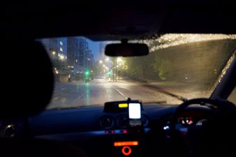 VIDEO: Woman Goes Into Labour, Husband Records Dramatic Drive To Hospital!