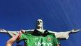 Pic Of The Day: #MayoForSam – Nothing To See Here Only Christ The Redeemer Statue In The Mayo County Colours