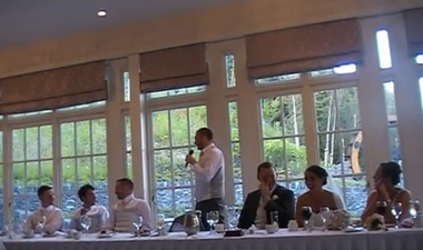 VIDEO: This Irish Best Man Speech Got Off to a Very Bumpy Start