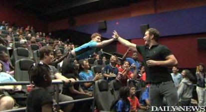 “You Can Be Your Own Star-Lord” Chris Pratt Surprises Kids During Charity Screening Of Guardians Of The Galaxy