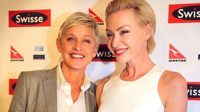Shiny New Rear?! Ellen DeGeneres And Portia Rossi Have Some Hilarious Inspiration For Their Christmas Card