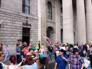 So There Was A Garth Brooks Protest Today In Dublin…