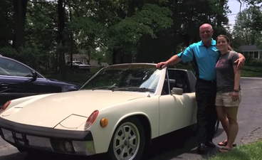 Stepdaughter Surprises Father By Buying Him The Exact Same Porsche He Was Forced To Sell