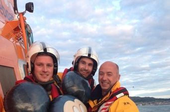 Irish Coast Guard Rescue “Mickey Mouse” From The Irish Sea
