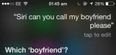 Think You’re Over Your Ex? Well Siri Isn’t…