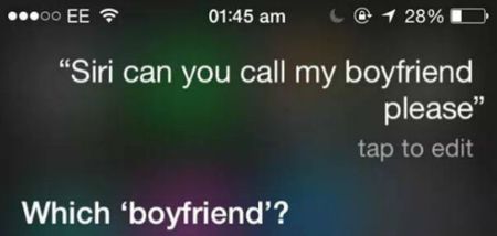 Think You’re Over Your Ex? Well Siri Isn’t…