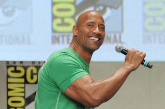 VIDEO – The Rock Turns Up At Comic Con, High Fives Fans, Buys Cinema Tickets For Everyone