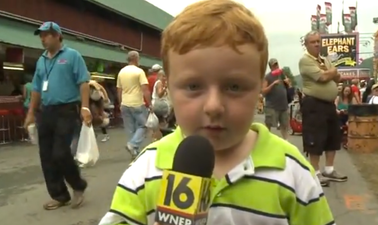 VIDEO: Apparently, This Child was Born to be a Reporter