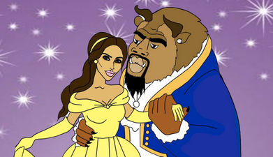 Happily Ever After: Kimye Reimagined As Disney Characters
