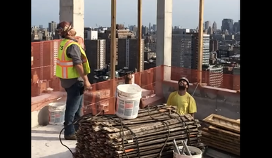 WATCH: Donegal Man Completes The Most Extreme Ice Bucket Challenge Atop NYC Skyscraper