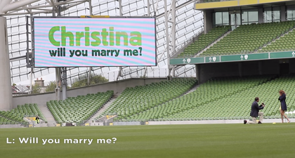 WATCH: Irish Hopeless Romantic’s Proposal Raises The Bar For Men All Over The Country