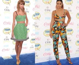 GALLERY: Crop Tops & Neon Brights – Looks From The Teen Choice Awards