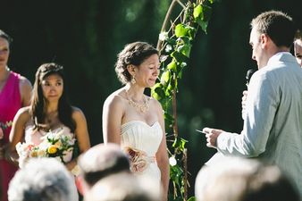 Photographer Captures Incredibly Emotional Moment At Wedding Ceremony