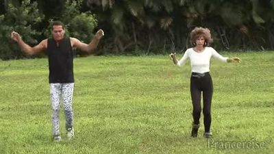 VIDEO – STOP EVERYTHING! The Prancercise Lady Is Back With A New Routine… And Partner