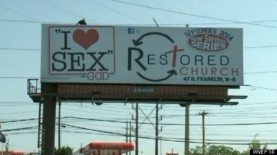 God Loves Sex According To This Church’s Billboard Sign
