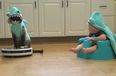VIDEO – SharkCat Entertains SharkBaby. That Is All