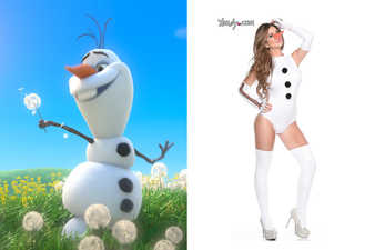 You’re Having Olaf: Sexy Frozen Inspired Halloween Costumes Are Here And They’re HORRENDOUS