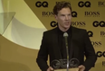 WATCH: Benedict Cumberbatch’s Drunk Acceptance Speech At The GQ Awards Will Make You Love Him Even More