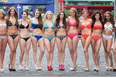 SUBTLE: Two Lads Attempt To Take A Sneaky Selfie At Miss Bikini Ireland Photo Shoot And Fail Miserably