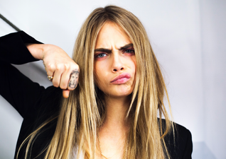 PICTURE: Cara Delevingne’s Strangest Tattoo Yet…