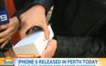 VIDEO: Guy Gets New iPhone 6…Immediately Drops It On Live Television