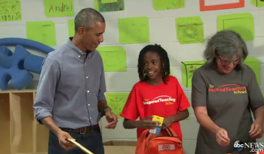 WATCH: One Girl’s Disappointment That Barack Obama is definitely NOT Beyonce