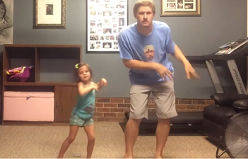 WATCH: Dad And Daughter Throw Some Serious Shapes To Taylor Swift’s ‘Shake It Off’