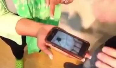 VIDEO: Woman Has Hilarious Reaction To “Magic Spider” Trick