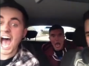 WATCH: Two Seriously Sound Lads Scare The Wits Out Of Sleeping Friend In Car Prank