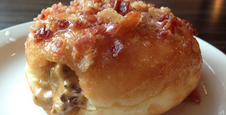 Burger Bar Pays Homage to Homer Simpson With A Cheeseburger-Filled Doughnut..And Yes, You Read That Right