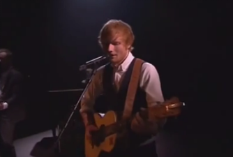 WATCH: Ed Sheeran Steals The Show During X-Factor Results Night