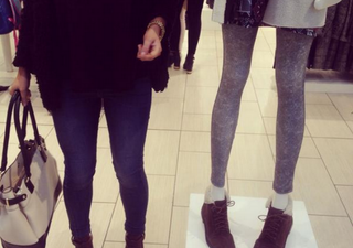 PIC: Topshop Come Under Fire For Body Shaming Mannequin Tweet