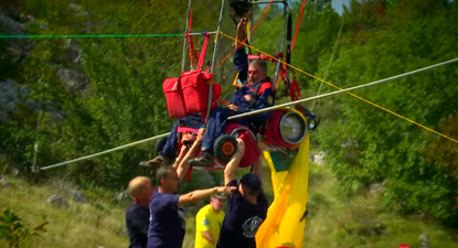 World Record Made As 70-Year-Old Flies Hot Air Balloon Underground!