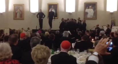 VIDEO: Priests Take Part in Epic Battle of Irish Dance