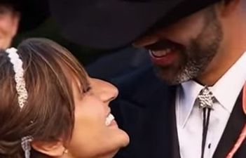 VIDEO: Bride Who Was Left Paralysed Following a Car Accident Walks Down The Aisle