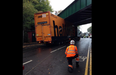 PIC: ‘We Fit’ Lorry Gets Stuck Under Bridge