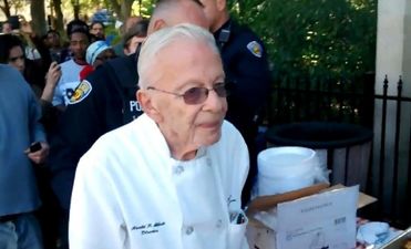 90-Year-Old Man Arrested and Fined for Feeding the Homeless