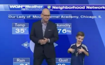 WATCH: This Seven Year Old Gave The Most Enthusiastic Weather Forecast We’ve Ever Seen