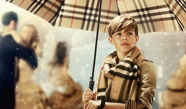 Burberry’s Christmas Campaign Stars Romeo Beckham and It’s Rather Special…