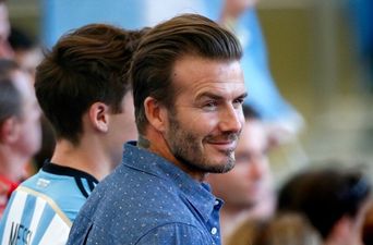 David Beckham and Son Brooklyn Involved in Car Crash