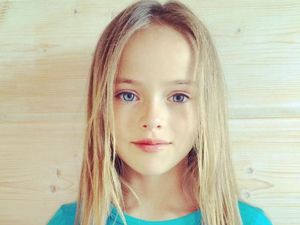 Nine-Year-Old Child Model Referred To As The “Most Beautiful Girl In The World”