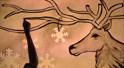 WATCH: Epic Sand Animation Video Will Give You That Warm Christmas Feeling