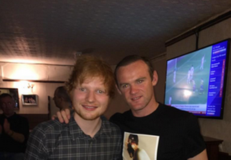 Say What?! Ed Sheeran Teams Up With Wayne Rooney For A Duet