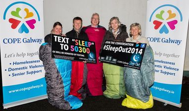 Business Owners To Sleep On Galway Streets To Raise Funds For Homeless Services