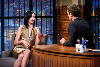 Her Look of the Day – Festive Sparkle For Krysten Ritter