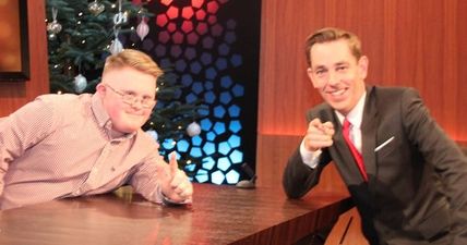 PICTURE: Take That Superfan Conor Had His Christmas Wish Granted Last Night