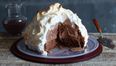 Sunday Sweet Treat: Baked Alaska with Hot Chocolate Sauce