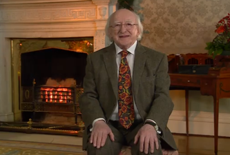 WATCH: President Michael D’s Christmas Message Is Just Lovely